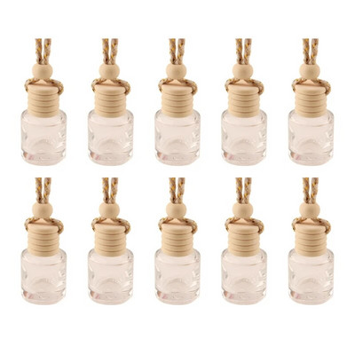 Y1UB 10 tk auto rippuv klaaspudel, tühi korduvtäidetav difuusor