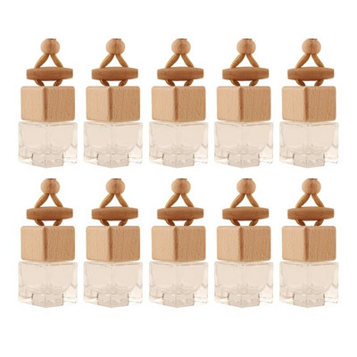 Y1UB 10 tk auto rippuv klaaspudel, tühi korduvtäidetav difuusor