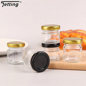 2 db-os Mini üveg mézesedény készlet Kis mézesedény mézesedény fedéllel babaajándékokhoz esküvőkhöz és bulikhoz Mézesüveg