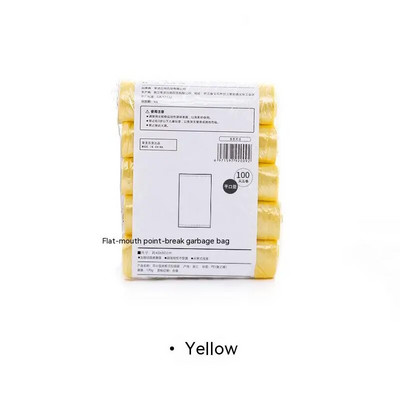 5 rulli 1 pakk 100 tk Majapidamises kasutatav ühekordne prügikott Köögi hoiustamine Prügikotid Puhastusjäätmete kott kilekott