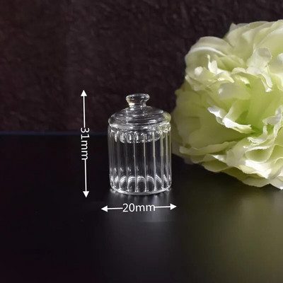 1x armas vanaaegne portselanist lillepott, klaasvaaspurgipudel 1:12 mõõtkavaga käsitööna valmistatud nukumaja miniatuursed nukumaja aksessuaarid