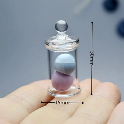 1x armas vanaaegne portselanist lillepott, klaasvaaspurgipudel 1:12 mõõtkavaga käsitööna valmistatud nukumaja miniatuursed nukumaja aksessuaarid