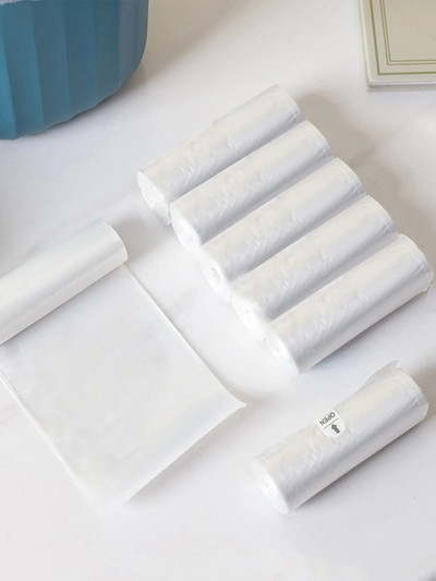 100 DB vastag asztali kis szemeteszsákok háztartási autós mini eldobható műanyag szemeteszsákok szemeteszsákok