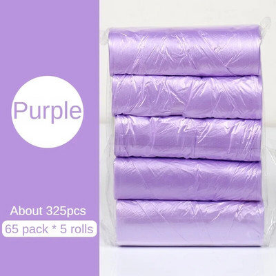 5 rulli/pakk Majapidamises kasutatav ühekordne prügikott Väikesed prügikotid Köök hoiustamine Prügikotid Puhastusjäätmete kott kilekott