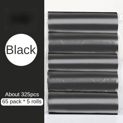 5 rulli/pakk Majapidamises kasutatav ühekordne prügikott Väikesed prügikotid Köök hoiustamine Prügikotid Puhastusjäätmete kott kilekott