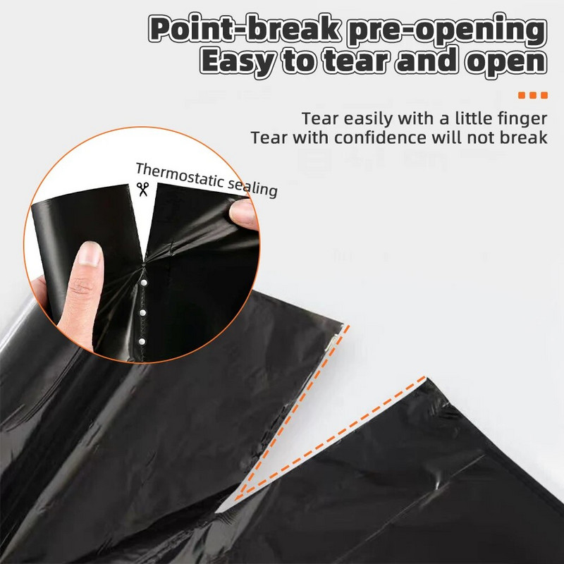 40-80 tk prügikott majapidamises paksendatud mugav lauaarvuti prügikast prügikotid ühekordsed prügikotid köögitööriistad