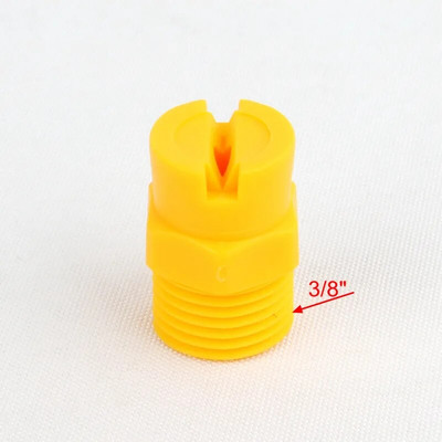 5db ventilátor típusú fúvóka 1/8"1/4"3/8"1/2" műanyag szórófej vegyi maratógéphez Ipari tisztítás Mosópor eltávolítása