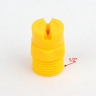 5db ventilátor típusú fúvóka 1/8"1/4"3/8"1/2" műanyag szórófej vegyi maratógéphez Ipari tisztítás Mosópor eltávolítása