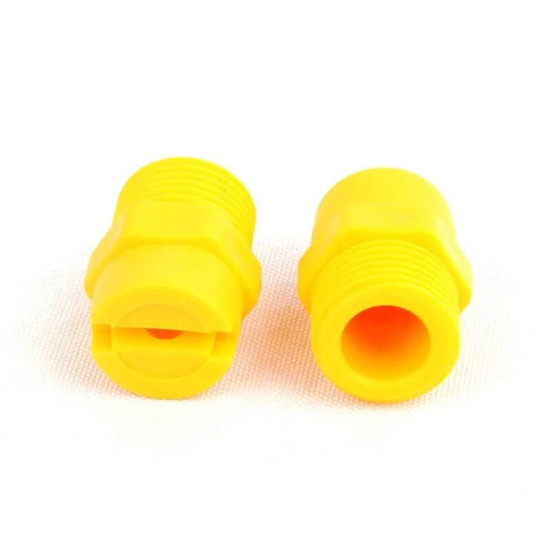 5db ventilátor típusú fúvóka 1/8"1/4"3/8"1/2" műanyag szórófej vegyi maratógéphez Ipari tisztítás Mosópor eltávolítása