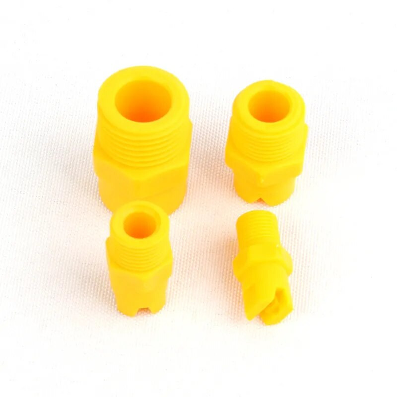 5db ventilátor típusú fúvóka 1/8"1/4"3/8"1/2" műanyag szórófej vegyi maratógéphez Ipari tisztítás Mosópor eltávolítása