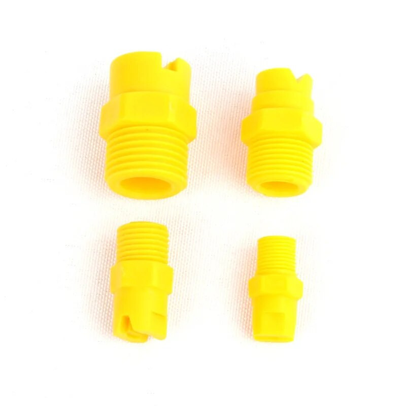 5db ventilátor típusú fúvóka 1/8"1/4"3/8"1/2" műanyag szórófej vegyi maratógéphez Ipari tisztítás Mosópor eltávolítása