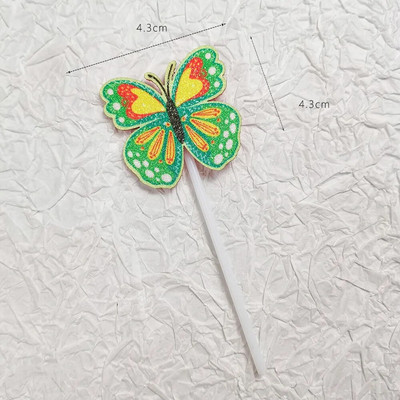 Torditops liblikas vikerkaar päike Palju õnne sünnipäevaks Pulmad Printsess Lastepidu Tassikoogitopsid Baby Shower Küpsetamine Magustoidukaunistus