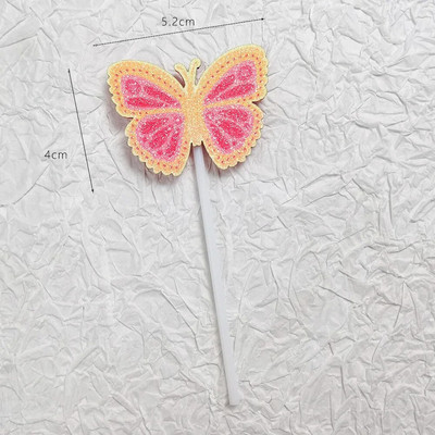 Torditops liblikas vikerkaar päike Palju õnne sünnipäevaks Pulmad Printsess Lastepidu Tassikoogitopsid Baby Shower Küpsetamine Magustoidukaunistus