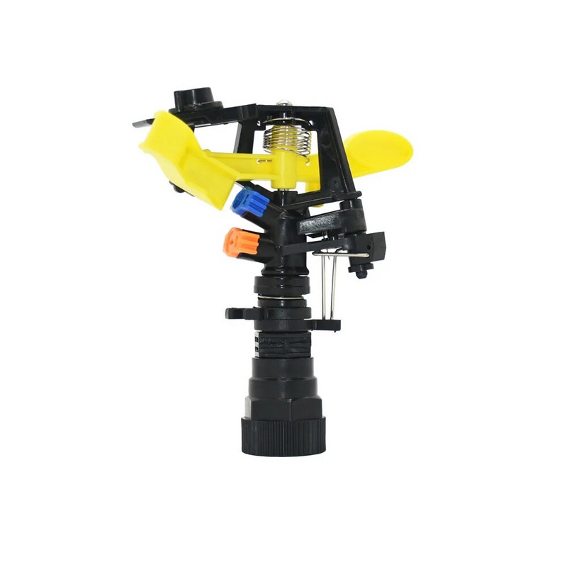 Mlazne prskalice s rotirajućim mlazom od 360 stupnjeva, dvostruke izlazne mlaznice za klackanje, 3/4" muški ženski navoj, vrtne poljoprivredne prskalice za navodnjavanje