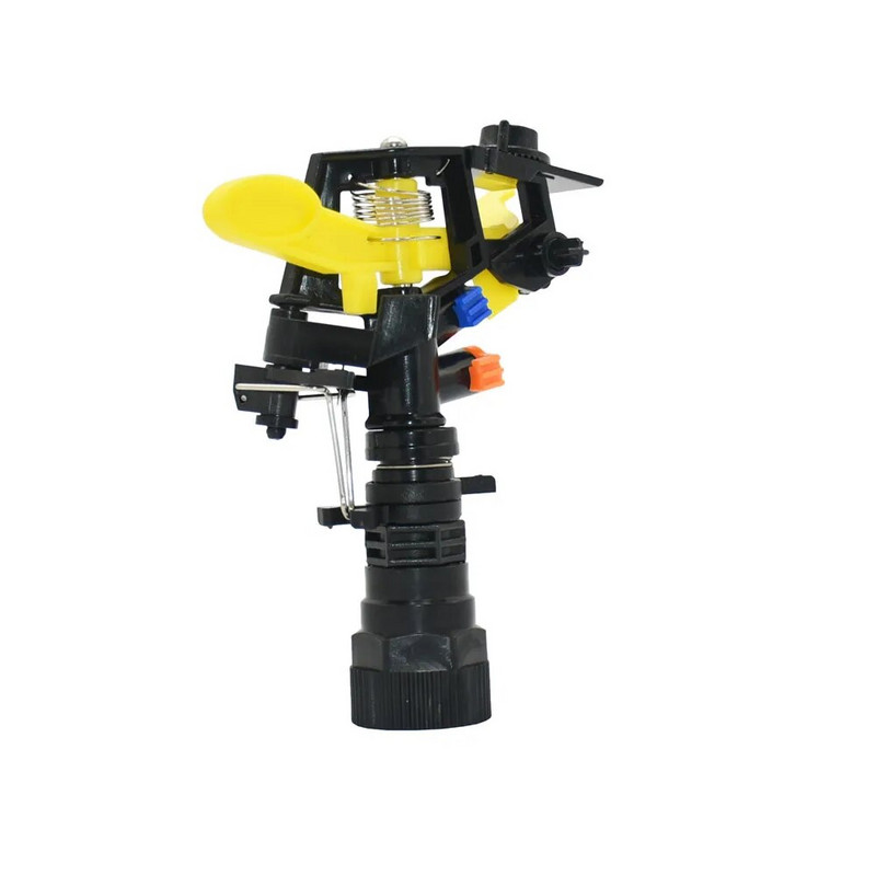 Mlazne prskalice s rotirajućim mlazom od 360 stupnjeva, dvostruke izlazne mlaznice za klackanje, 3/4" muški ženski navoj, vrtne poljoprivredne prskalice za navodnjavanje