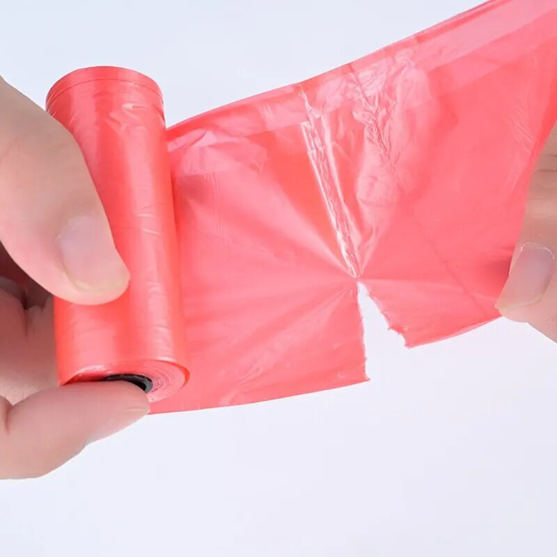 Vreće za smeće Skupljanje pseće kakice Kontinuirano 5 rola Višebojni skupljač kakice Zamjenske vrećice Vreće za čišćenje stolnog otpada i automobila