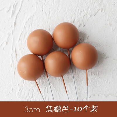 Morandi Color System Cake Topper MULTI Foam Ball Topper pentru Tort La mulți ani Drapel Cupcake Nuntă Ball de Crăciun Decor pentru petrecere