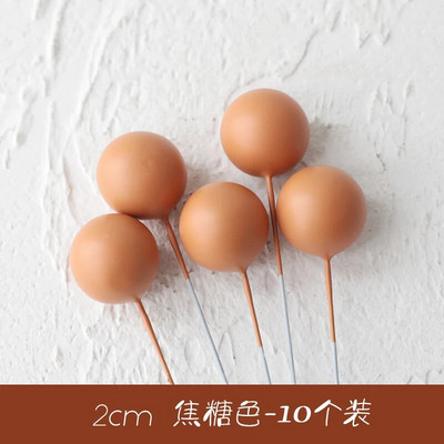 Morandi Color System Cake Topper MULTI Foam Ball Topper pentru Tort La mulți ani Drapel Cupcake Nuntă Ball de Crăciun Decor pentru petrecere