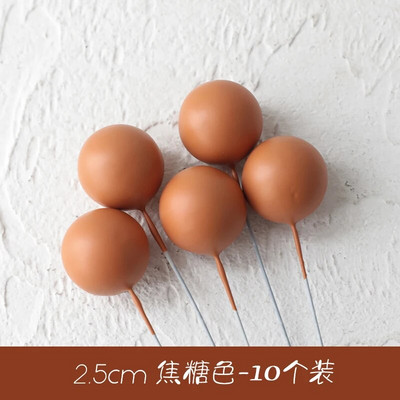 Morandi Color System Cake Topper MULTI Foam Ball Topper pentru Tort La mulți ani Drapel Cupcake Nuntă Ball de Crăciun Decor pentru petrecere