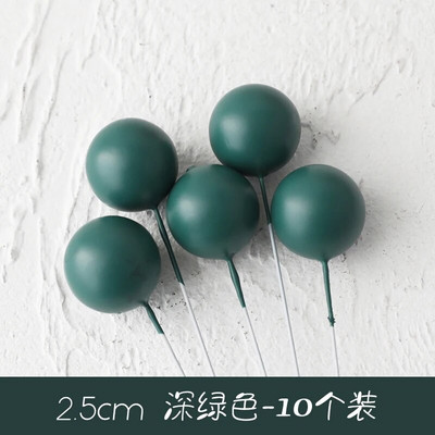 Morandi Color System Cake Topper MULTI Foam Ball Topper pentru Tort La mulți ani Drapel Cupcake Nuntă Ball de Crăciun Decor pentru petrecere