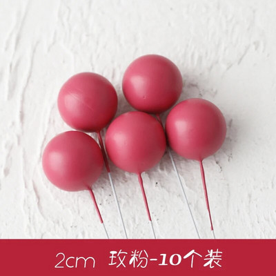 Morandi Color System Cake Topper MULTI Foam Ball Topper pentru Tort La mulți ani Drapel Cupcake Nuntă Ball de Crăciun Decor pentru petrecere