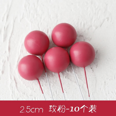 Morandi Color System Cake Topper MULTI Foam Ball Topper pentru Tort La mulți ani Drapel Cupcake Nuntă Ball de Crăciun Decor pentru petrecere