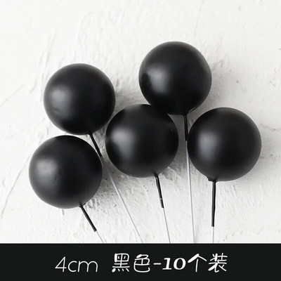 Morandi Color System Cake Topper MULTI Foam Ball Topper pentru Tort La mulți ani Drapel Cupcake Nuntă Ball de Crăciun Decor pentru petrecere