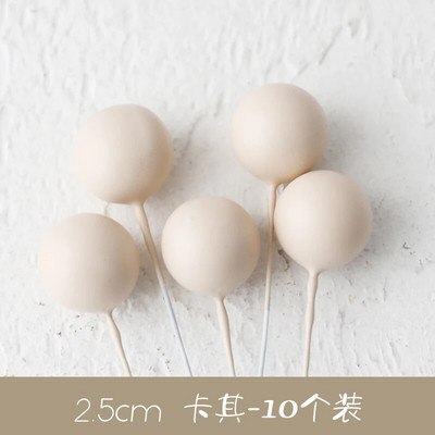 Morandi Color System Cake Topper MULTI Foam Ball Topper pentru Tort La mulți ani Drapel Cupcake Nuntă Ball de Crăciun Decor pentru petrecere