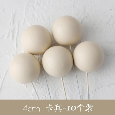 Morandi Color System Cake Topper MULTI Foam Ball Topper pentru Tort La mulți ani Drapel Cupcake Nuntă Ball de Crăciun Decor pentru petrecere