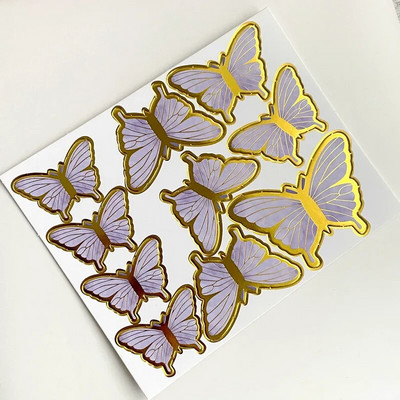 Uus liblikas pulmakoogi pealispaber, paberist liblikas, palju õnne sünnipäevaks koogipealne pulmapeo tordikaunistusteks