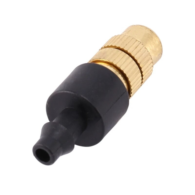 Naujas - 20 vnt. reguliuojamas purškimo antgalis sodo darbams, žalvarinis laistymo purkštuvas, skirtas drėkinimo sistemai