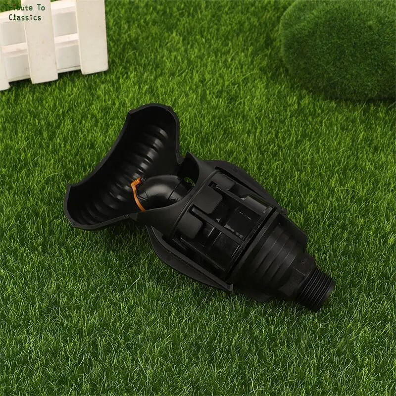 Juodas 180 besisukantis vejos automatinis purkštuvas sodo vandens purkštuvai vejos laistymo purkštukai sodo vamzdžių žarnos laistymo sistema