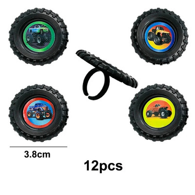 KÉT GYORS tematikus buli dekoráció versenyautó születésnapi tortadíszek Fekete-fehér kockás zászlós cupcake tetők kellékek