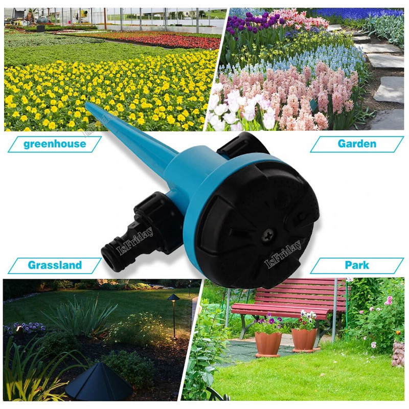 8 tüüpi 360° pööratavad vihmutid Automaatne muruaia vihmutid kastmissüsteem veepihusti muru muruaed Põllumajandus kastmine