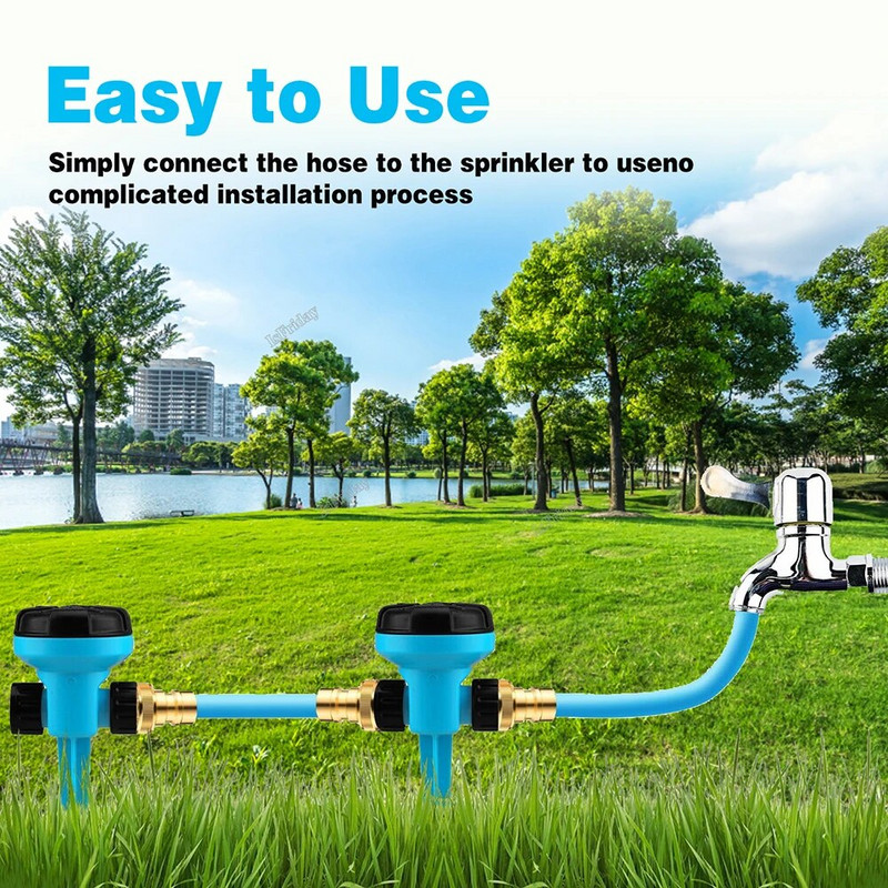 8 tüüpi 360° pööratavad vihmutid Automaatne muruaia vihmutid kastmissüsteem veepihusti muru muruaed Põllumajandus kastmine