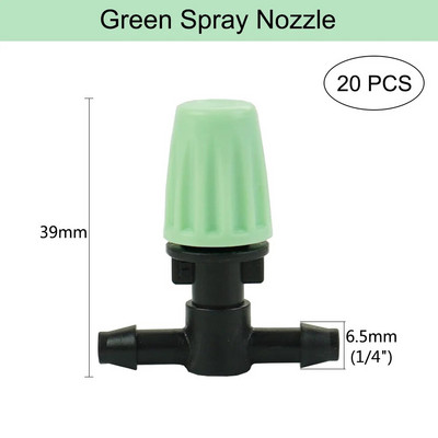 Aia kastmisotsik reguleeritav heleroheline pihustuspihusti kastmispihusti piserduspihusti pistikutega