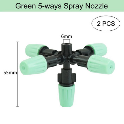 Aia kastmisotsik reguleeritav heleroheline pihustuspihusti kastmispihusti piserduspihusti pistikutega