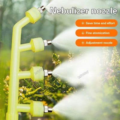 Universal Agricultural Atomizing Sprayer Nozzle Garden Watering Irrigation Mister Sprayer Head Spray Nozzle Accessories