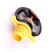 3tk 1/2-tolline Butterfly pööratav vihmutuspea, roheline niisutusvihmut