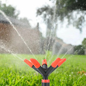 360 forgó kerti locsoló automata öntözőrendszer Pázsitpermetező Állítható öntözőlocsoló Rugalmas nagy terület öntözése