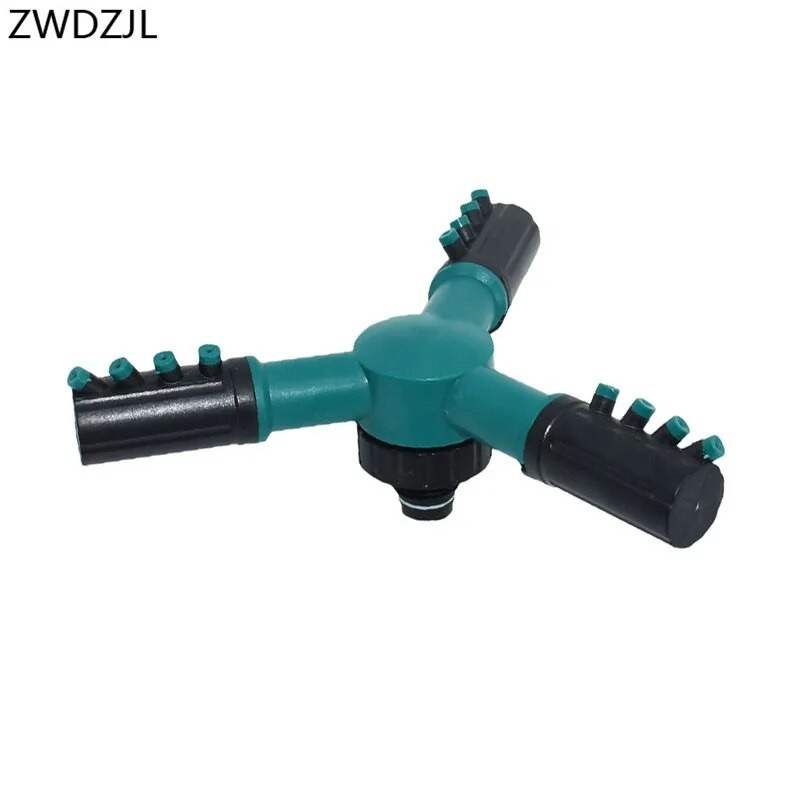 Kerti forgó locsoló 1/2 háromkaros forgó szórófej 360 fokban forgó állítható locsoló fű öntöző 1 db