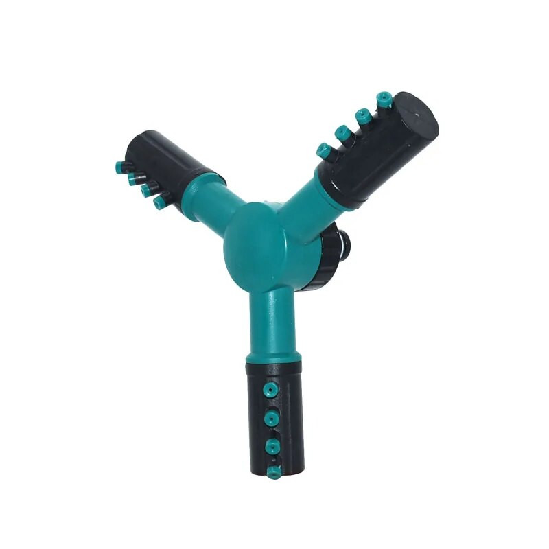 Kerti forgó locsoló 1/2 háromkaros forgó szórófej 360 fokban forgó állítható locsoló fű öntöző 1 db