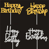 50 tk. Palju õnne sünnipäevaks koogikatted Sädelevad kartongist Baby Shower Lastepeo Teed Kaunistused Koogikaunistustarvikud