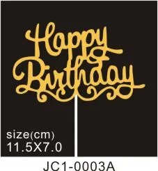 50 tk. Palju õnne sünnipäevaks koogikatted Sädelevad kartongist Baby Shower Lastepeo Teed Kaunistused Koogikaunistustarvikud