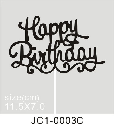 50 tk. Palju õnne sünnipäevaks koogikatted Sädelevad kartongist Baby Shower Lastepeo Teed Kaunistused Koogikaunistustarvikud