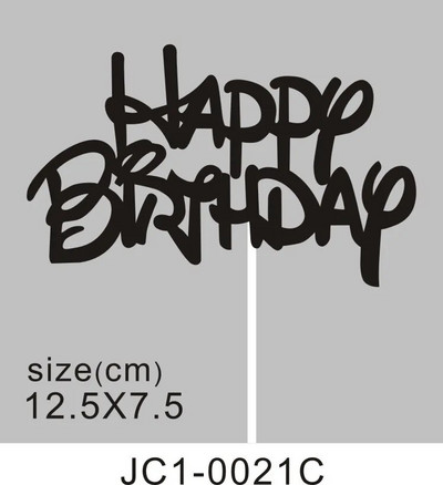 50 tk. Palju õnne sünnipäevaks koogikatted Sädelevad kartongist Baby Shower Lastepeo Teed Kaunistused Koogikaunistustarvikud