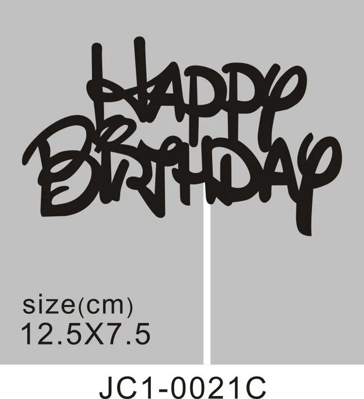 50 tk. Palju õnne sünnipäevaks koogikatted Sädelevad kartongist Baby Shower Lastepeo Teed Kaunistused Koogikaunistustarvikud