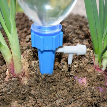 Автоматична система за капково напояване на растения Регулируеми шипове за капкова вода, конусовидни растения, поливане в саксия за бутилки от кока-кола, 1 бр.