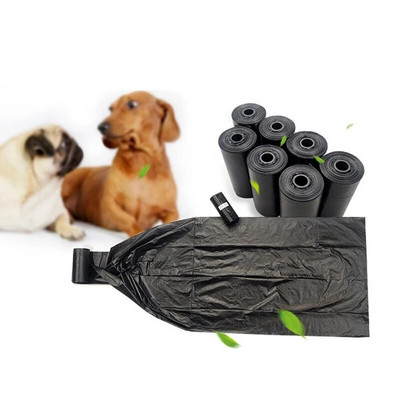 15Pcs/Roll Pet Garbage Bags Fecal Collection Bag For Dogs Fecal Collection Bag For Cats Fecal Collection Bags