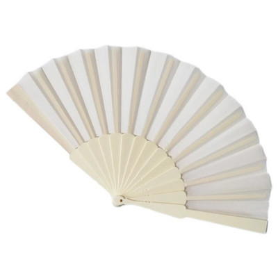 【JA SAM VAŠI OBOŽAVATELJI】Sklopiva plastična lepeza od tkanine od kostiju Lepeze u boji slatkiša Jednobojna ručna plesna lepeza u kineskom stilu